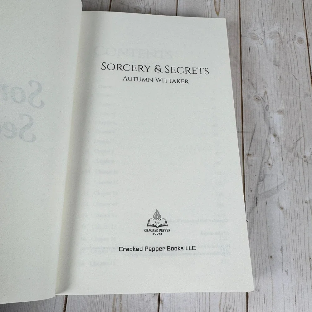 Sorcery & Secrets Autumn Whittaker 2025 Juniper Falls Book 2 Fantasy‎ Romance